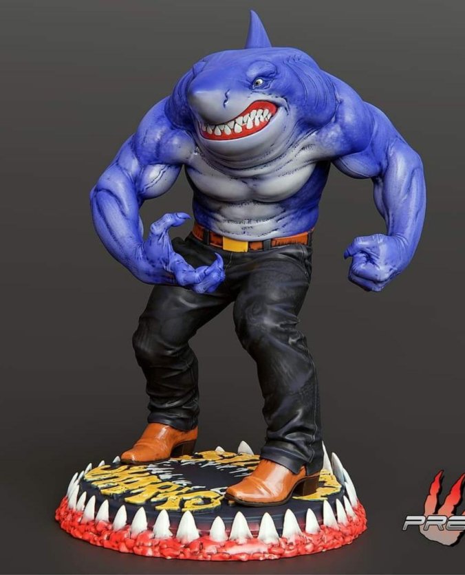 Ripster Street Sharks 街头鲨鱼/鲨鱼侠  3D打印图纸